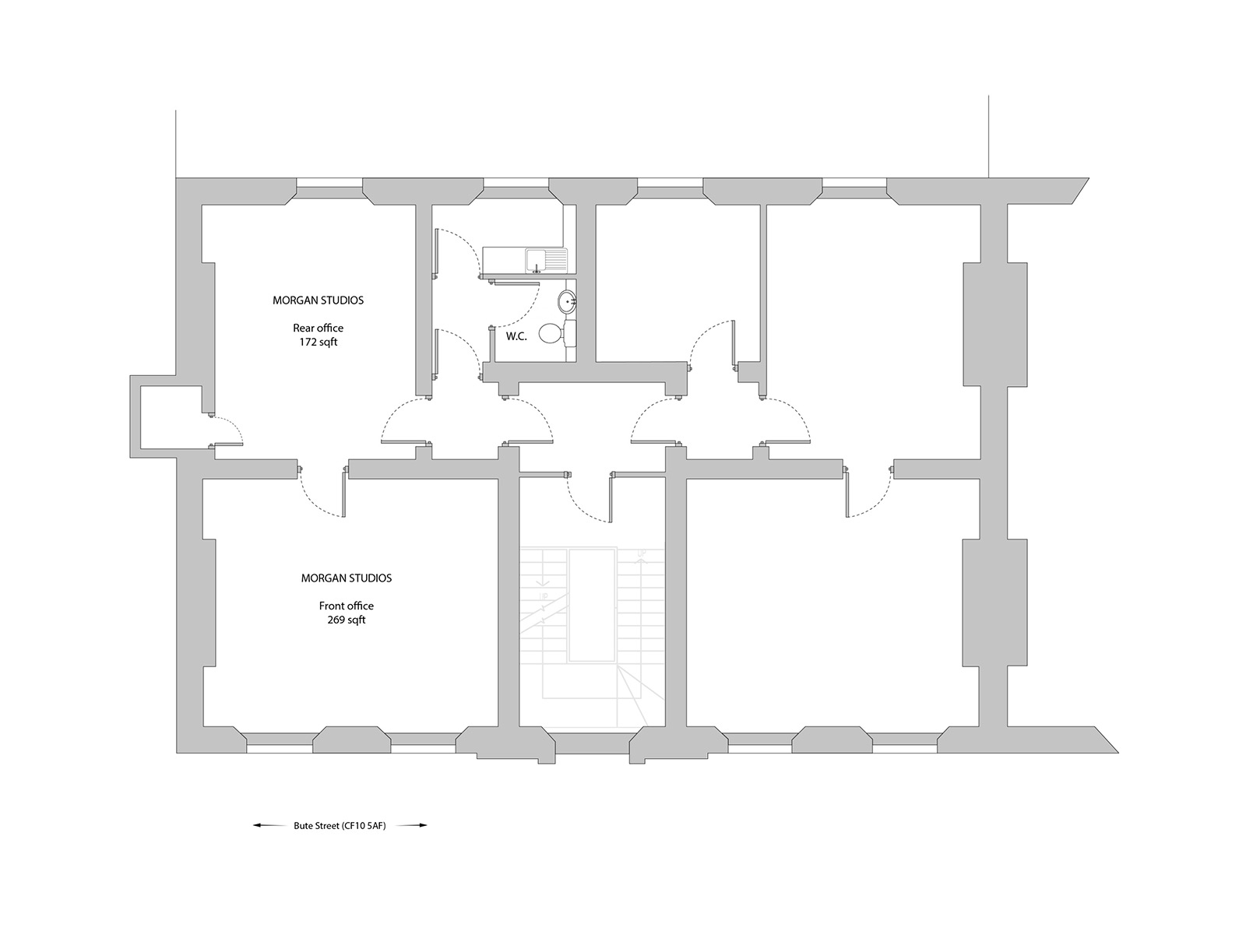 Morgan Studios floor plan